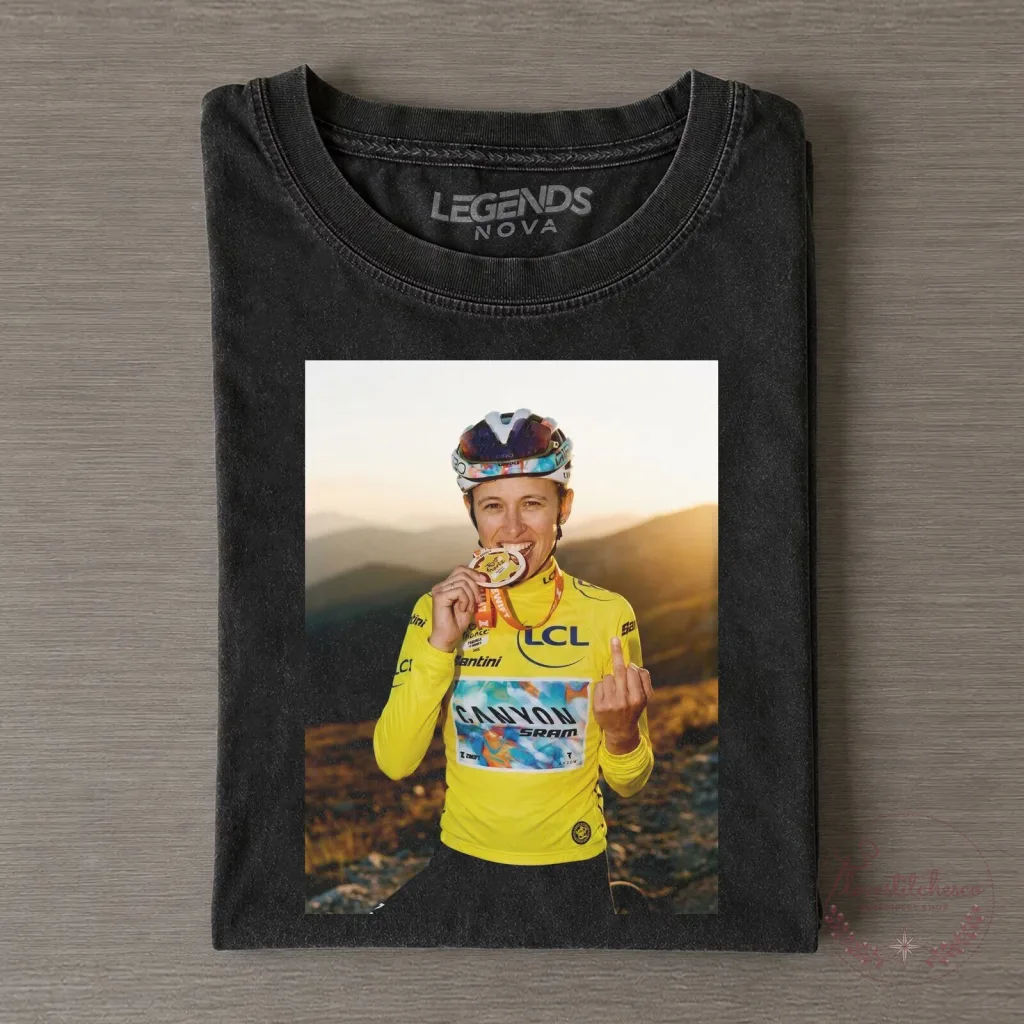 Cycling T-Shirt featuring Kasia Niewiadoma for the 2026 Tour de France Femmes Cycling T-Shirt featuring Kasia Niewiadoma for the 2026 Tour de France Femmes