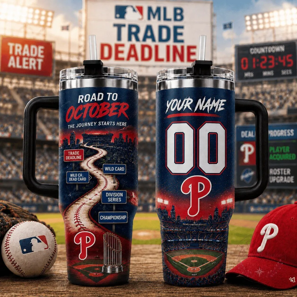 Philadelphia Phillies Major League Baseball Road to October Tumbler Philadelphia Phillies Major League Baseball Road to October Tumbler