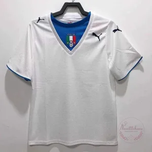 Italy National Football Team 2006 Away Retro Soccer Jersey