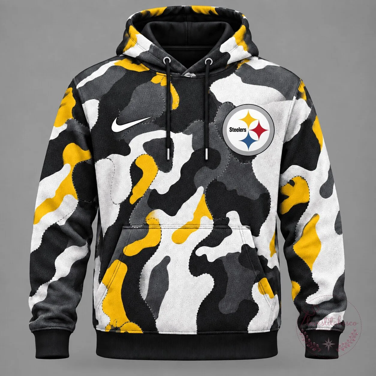 Pittsburgh Steelers NFL Team Camouflage Performance Hoodie for Men